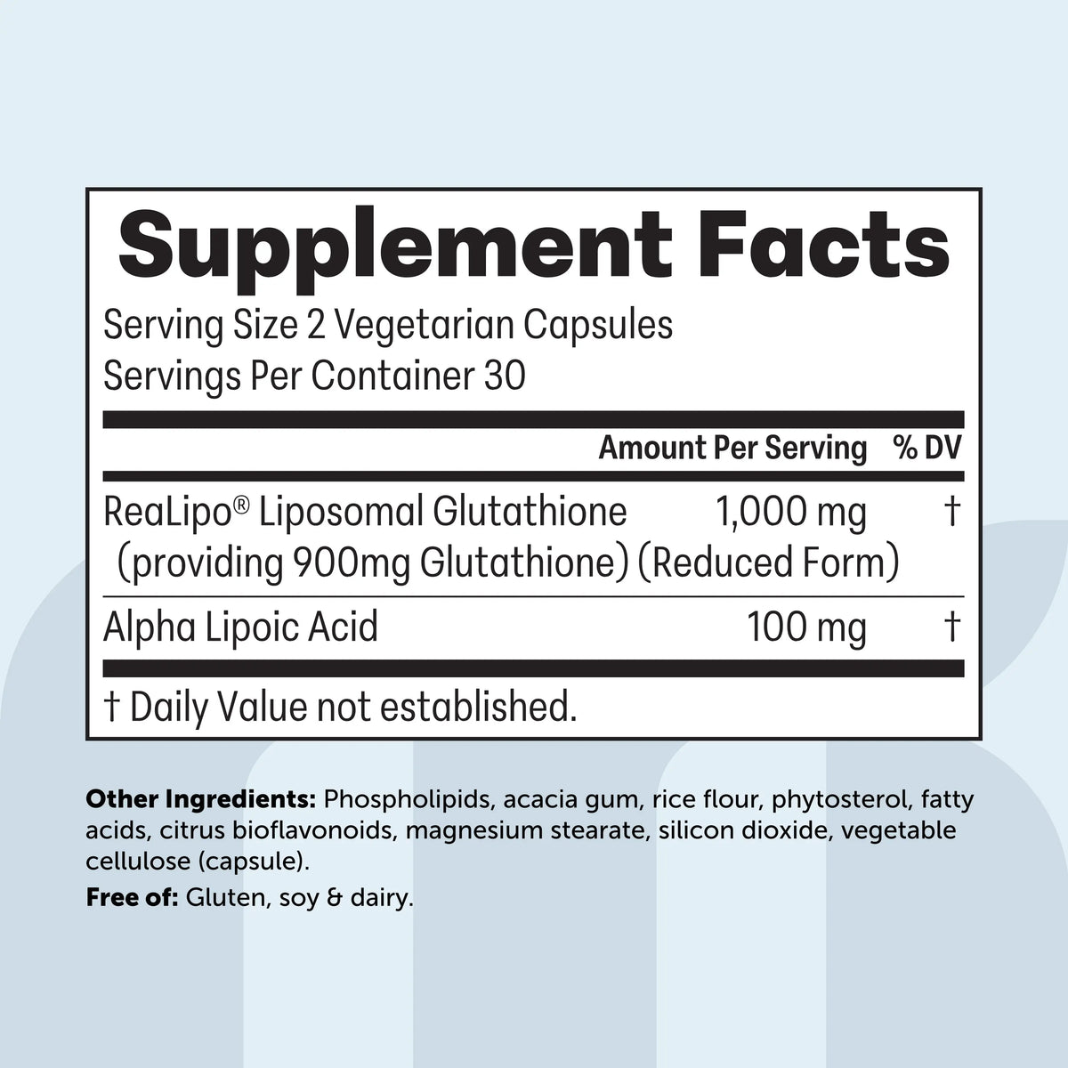 Liposomal Glutathione with ALA
