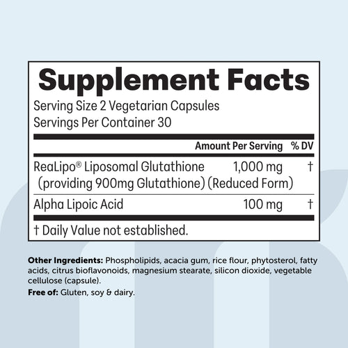 Liposomal Glutathione with ALA